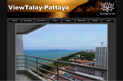 site agence location & vente appartements vue mer Pattaya Thaïlande