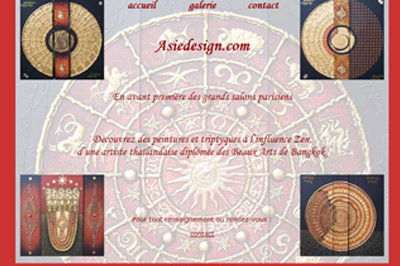 site Asie Design décoration & tableaux Thaïlande