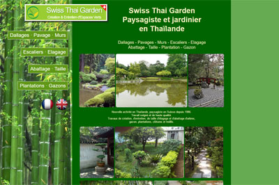 site artisan SwissThaiGarden Pattaya Thaïlande