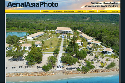 site photos aériennes pattaya